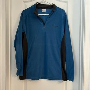 Men’s Columbia Fleece 1/4 Zip Pullover Medium